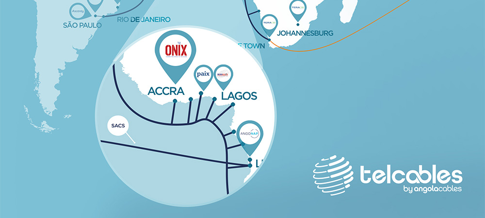 Onix Data Centre in Ghana to connect Angola Cables network