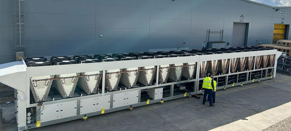 Airedale announce delivery of largest ever 36 fan air cooled chillers