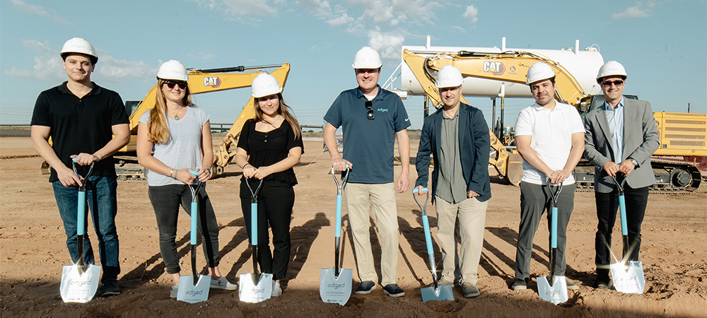 Edged breaks ground on new ultra-efficient data centre with advanced waterless cooling in Arizona